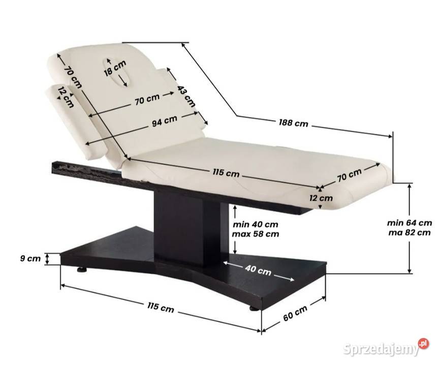 Stól Spa Azzure Latte pomorskie Dzierżążno