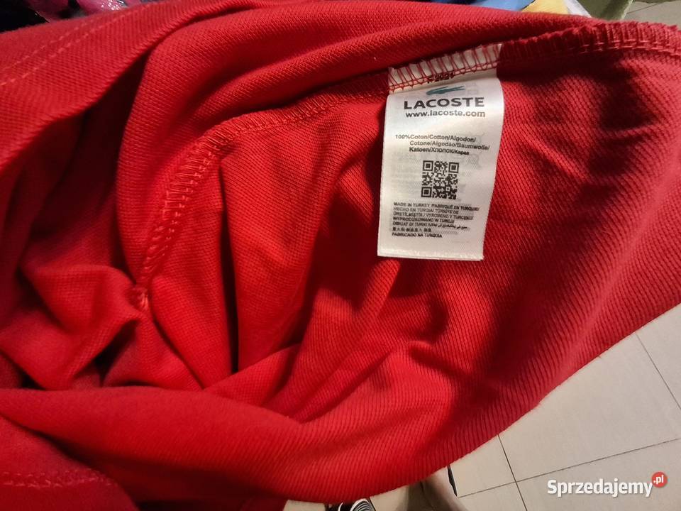 Lacoste koszulka polo Paryż męska regular Warszawa
