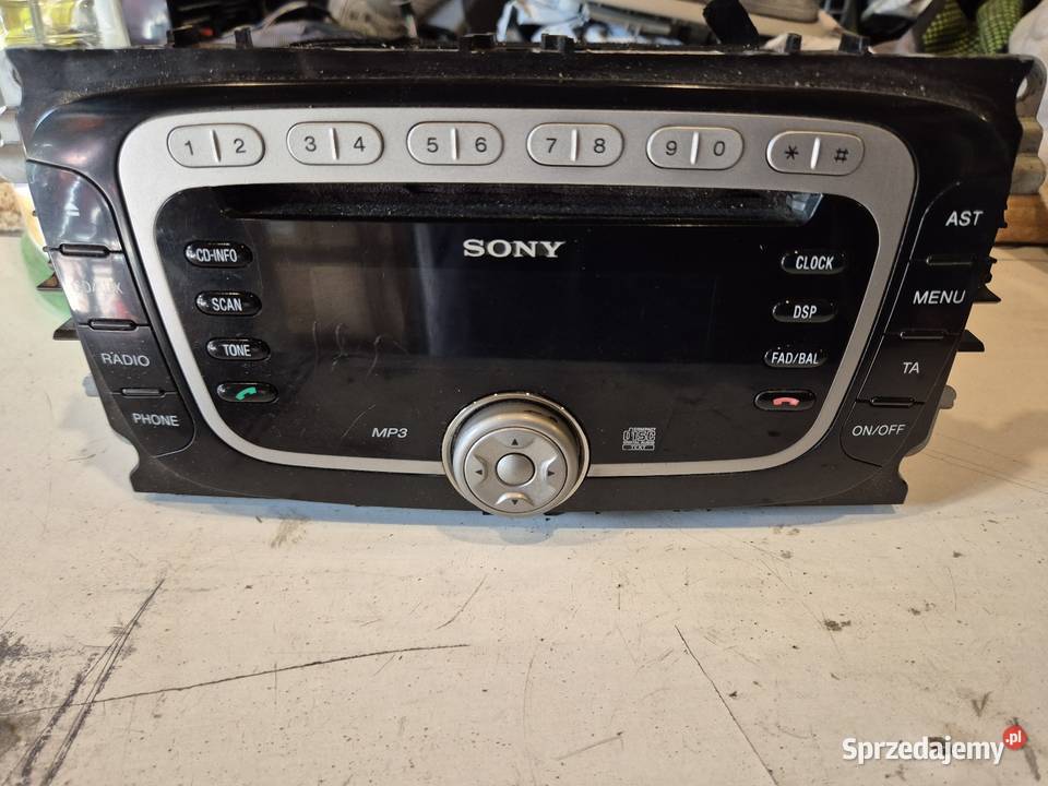 Radio sony CDX FS34XAF ford smax z kodem osobowe mazowieckie Marki