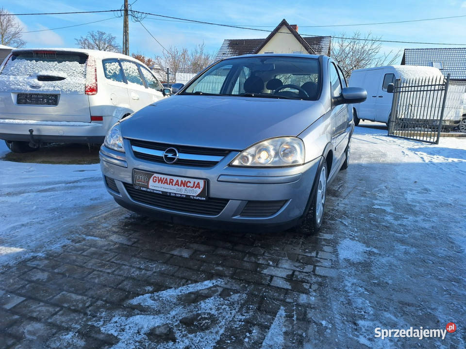 Opel Corsa C 20002006 srebrny Corsa Załom