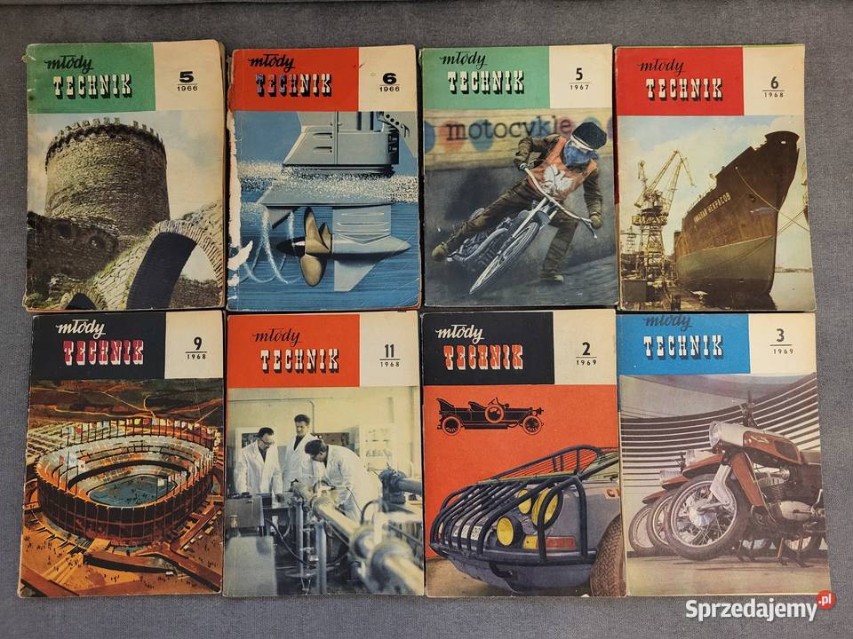 Pismo Młody Technik z lat 19661985 Warszawa