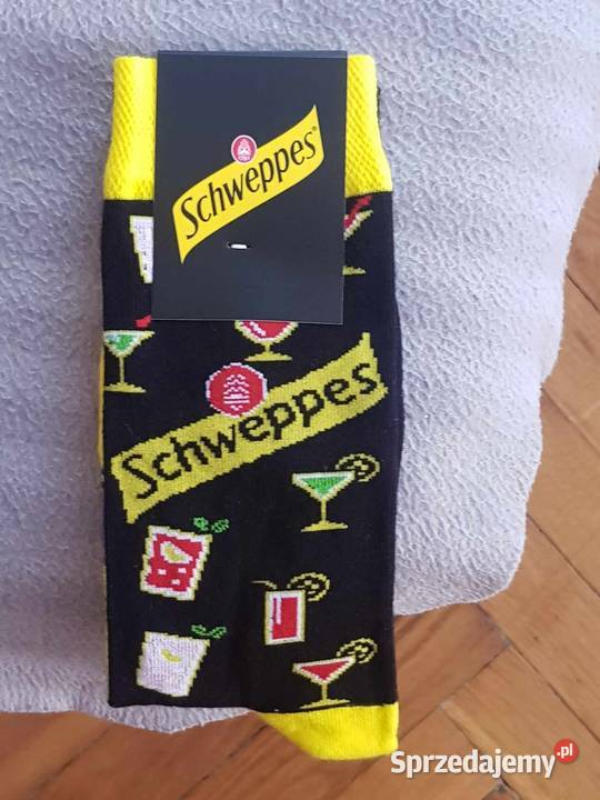 Skarpetki SCHWEPPES tonik UNISEX damskie męskie Moda i Styl Kraków