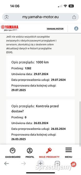 Yamaha Nmax 125 2024 Przebieg 2600 Gwarancja do 125cm3 sprzedam