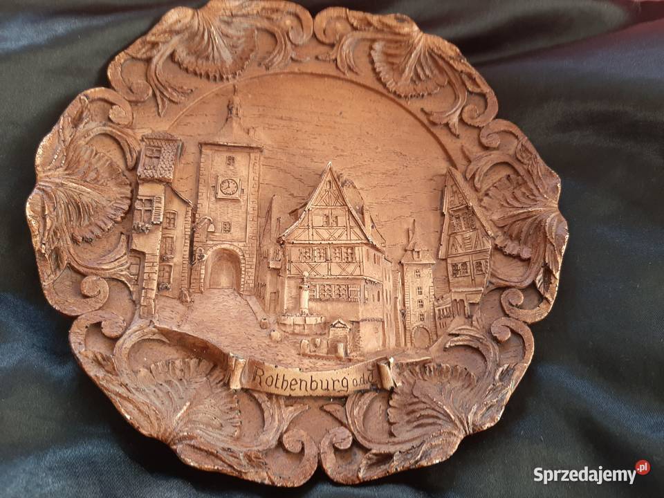 Płaskorzeźba z drewna Stargard sprzedam