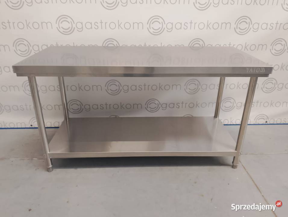 STÓŁ CENTRALNY SKŁADANY Z PÓŁKĄ 1600700850 Wrocław