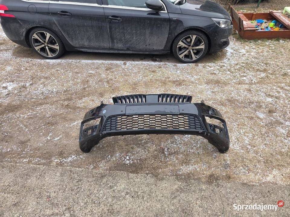 Zderzak przód przedni Skoda Octavia III RS Lift osobowe Zderzaki Motoryzacja