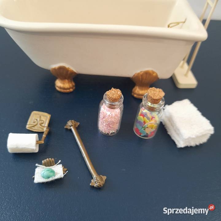 Miniaturowa porcelanowa wanna lalek miniatury dolnośląskie Bogatynia sprzedam