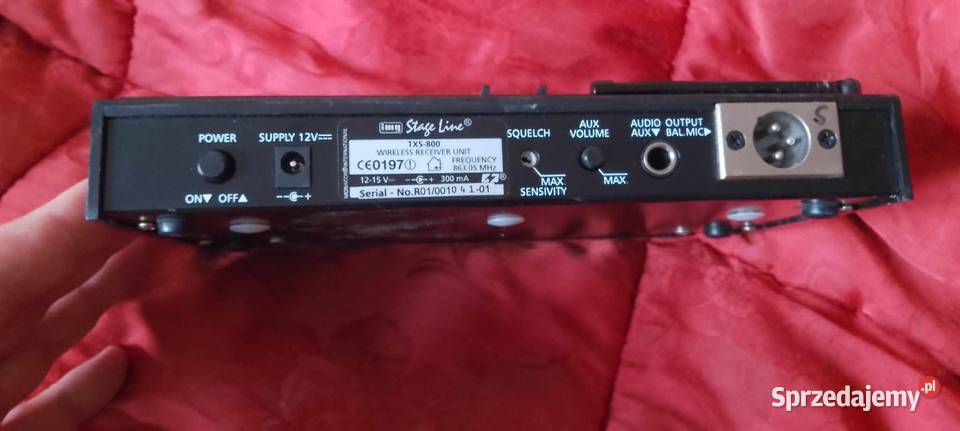 odbiornik do mikrofonu img stage line txs 800 Legnica