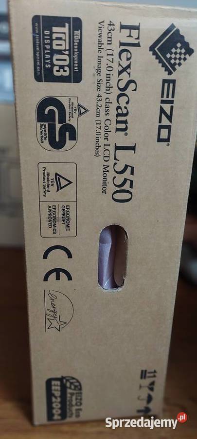 Sprzedam monitor Eizo L550 LCD Koszęcin