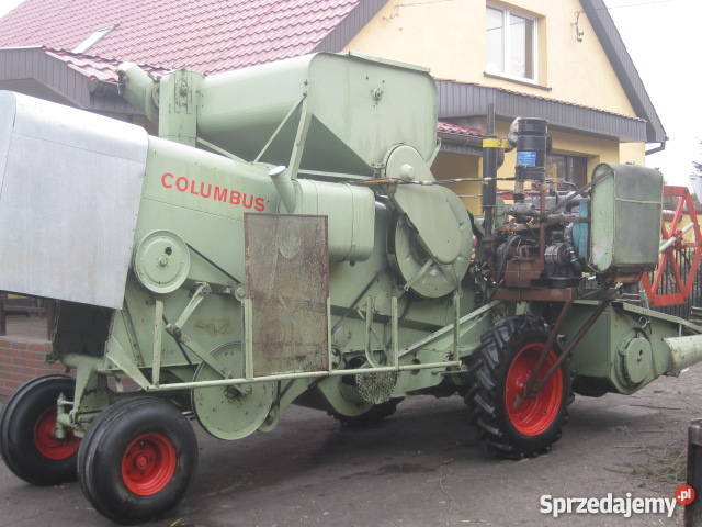Kombajn Zbożowy Class Columbus wielkopolskie Pleszew