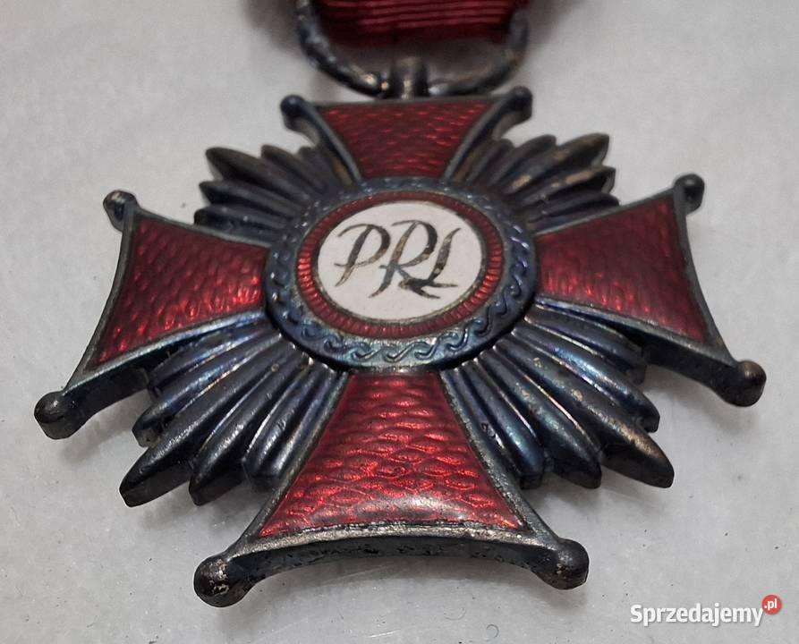 Medal Krzyż zasługi PRL 44mm 1 Kolekcje sprzedam