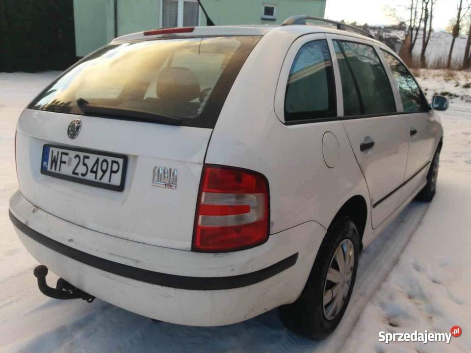 Skoda Fabia 19 TDI kombi 2006r Fabia