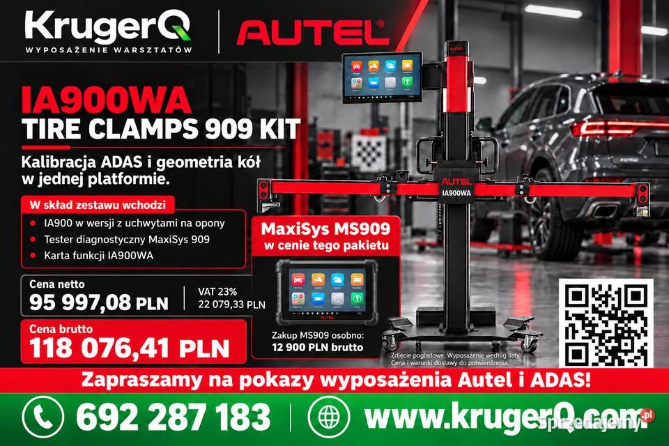 Autel IA900WA Basic RIM Clamps KIT AdasGeometria Bielsko-Biała