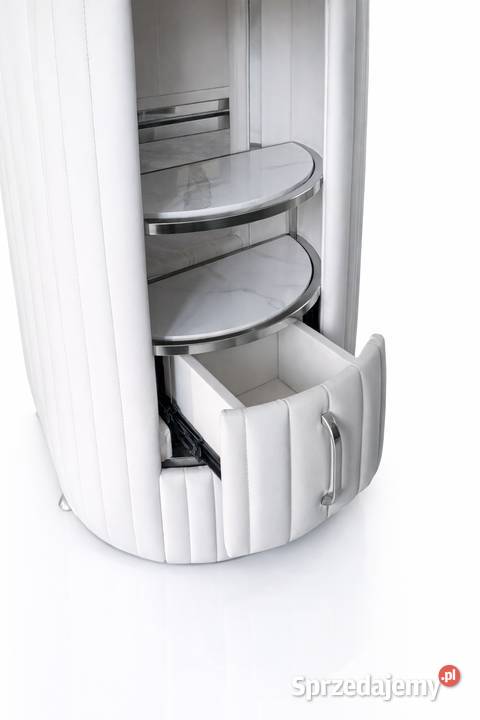 Biurko kosmetyczne z otworem na pochłaniacz