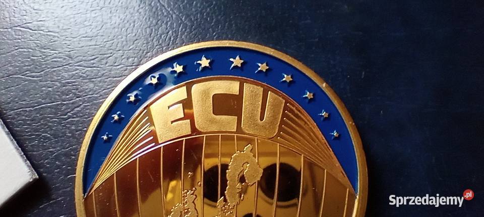 Stare monety Medal ECU 209 Lesko