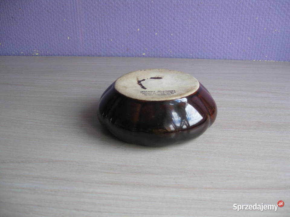 Stara ceramiczna ikebana Parowa kBolesławiec