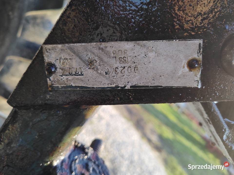 Pług 3skibowy Duży Oryginalny Grudziądz 1991R świętokrzyskie Połaniec