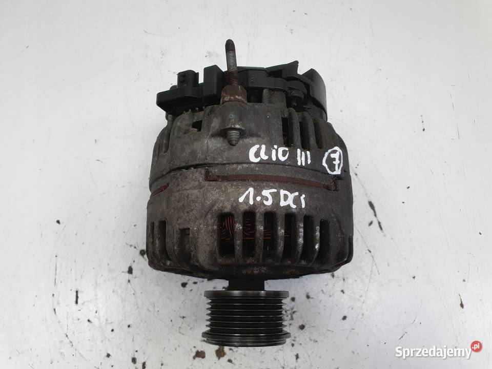 ALTERNATOR Renault Clio III 15 DCI bosch osobowe lubelskie Chełm