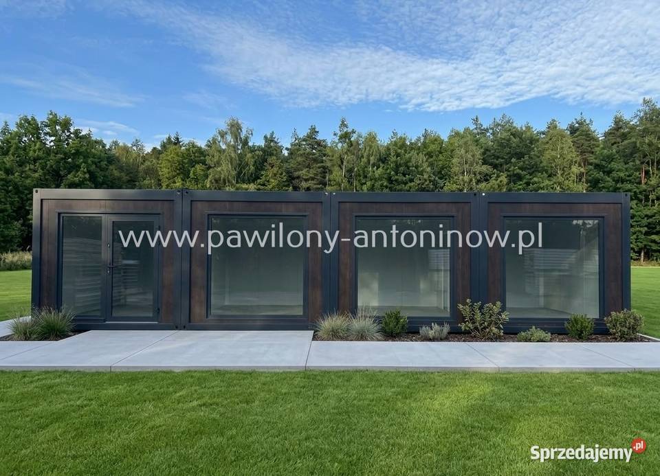 NOWY KONTENER GASTRONOMICZNY BIUROWY PAWILON