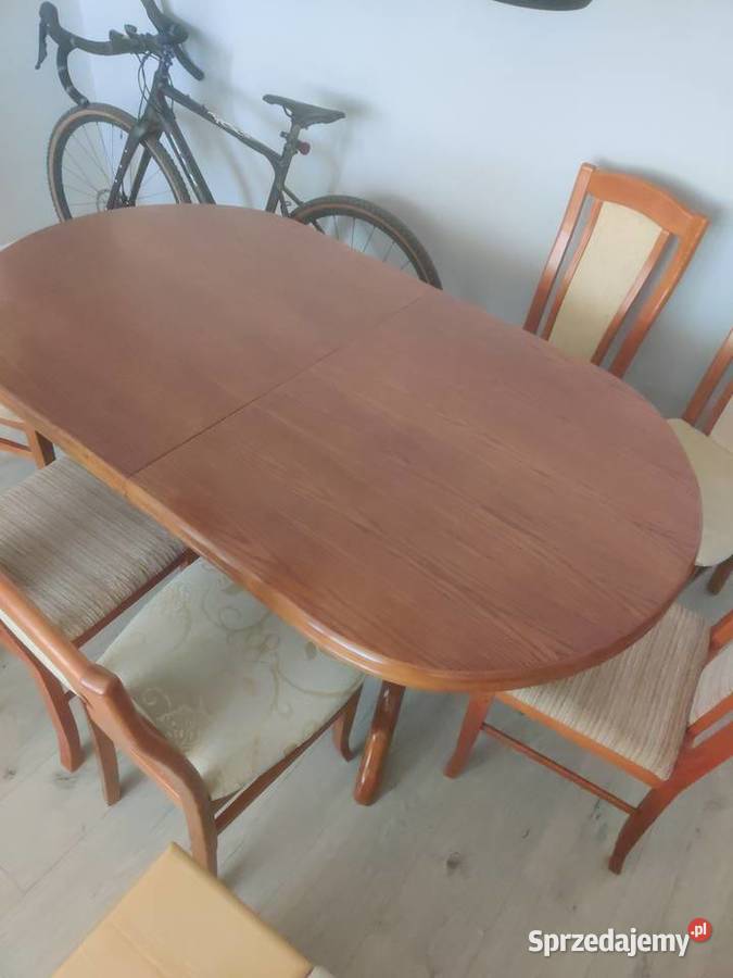 stół 8krzeseł Krzesła Poznań