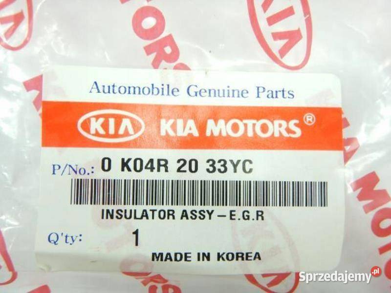 OSŁONA TERMICZNA ZAWORU EGR KIA SPORTAGE 9902