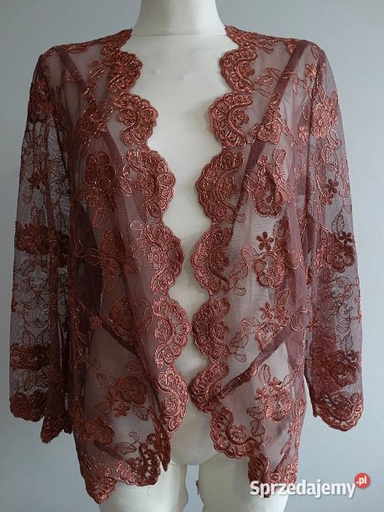 Marynarka Narzutka Blezer Zdobiona Tiul Haft Łomża sprzedam