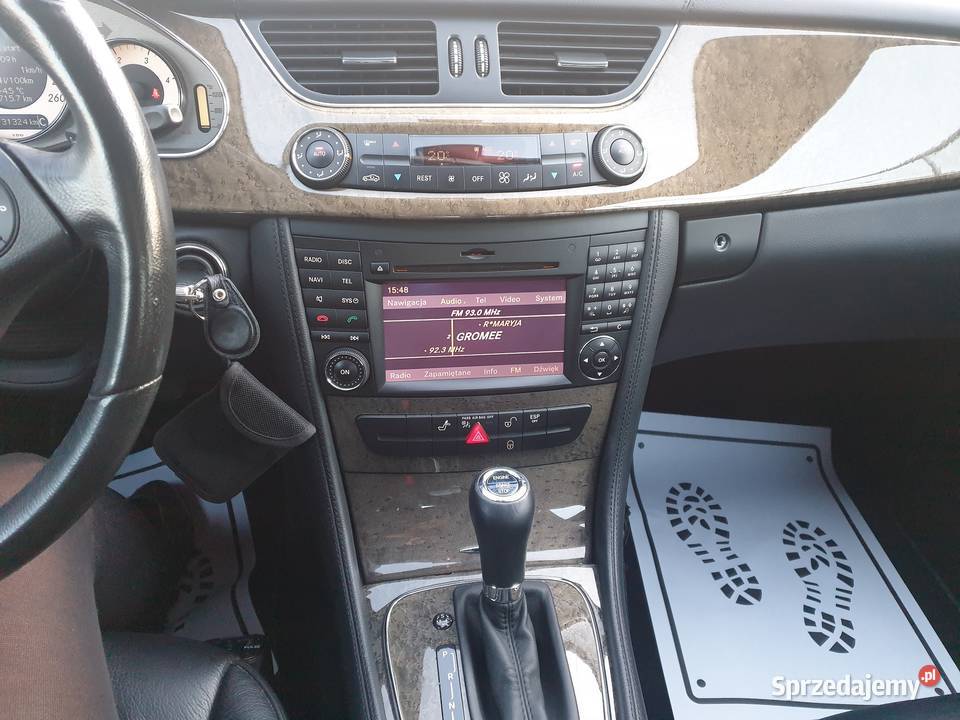 MercedesBenz CLS 32 Diesel 2008r 131 przebiegu nawigacja Poznań