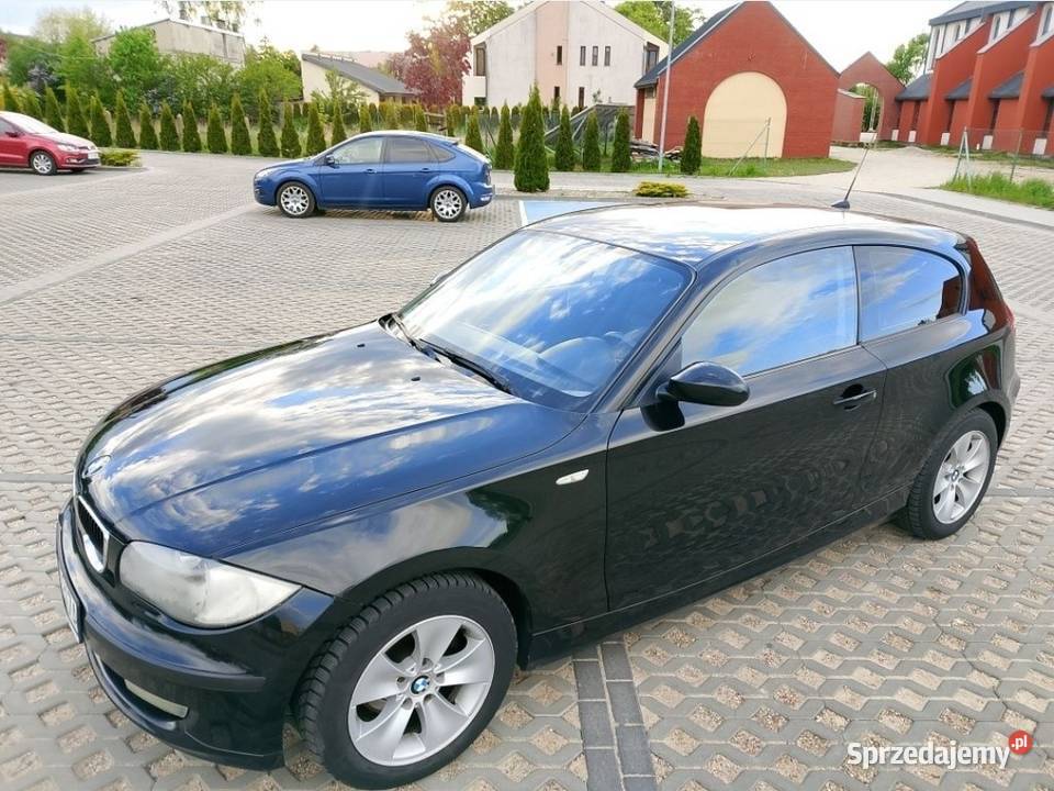 BMW e81 118d BMW seria 1 polift 2009r łódzkie Zduńska Wola
