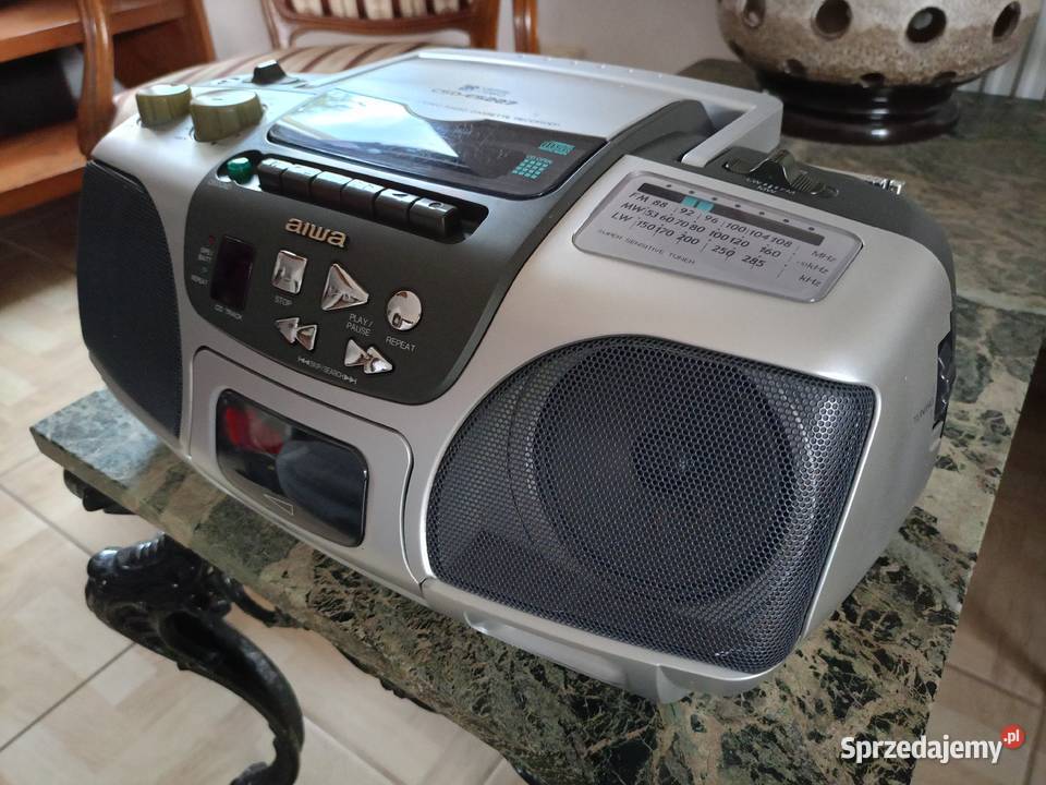 Boombox AIWA CSDES227 Radiomagnetofon CD wielkopolskie