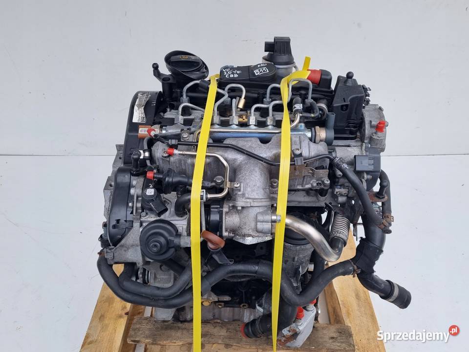 SILNIK KOMPLET VW Golf VI 20 TDI 170 159 CBB Rudka