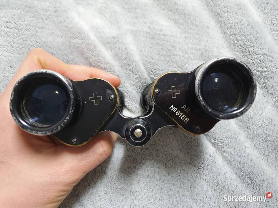 Lornetka Szwajcarska 1955 z opakowaniem Gdynia