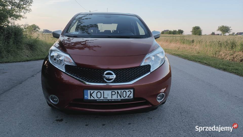 Nissan Note I właściciel Polski salon 12 benzyna nieuszkodzony małopolskie