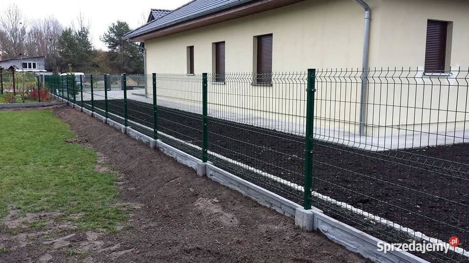 Panel ogrodzeniowy 4mm obejma słupki Górno