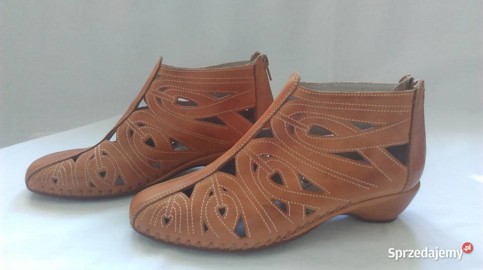 BUTY brąz Sandały r 375 damskie SKÓRA Pikolinos Białystok