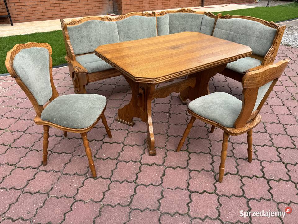 Narożnik kuchenny stylowy rogówka stół Garwolin