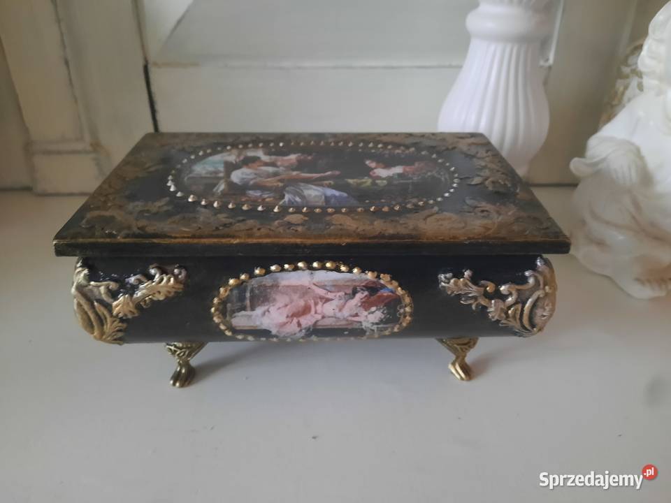 Stylowa szkatułka na biżuterięPomysł na prezent Kraków