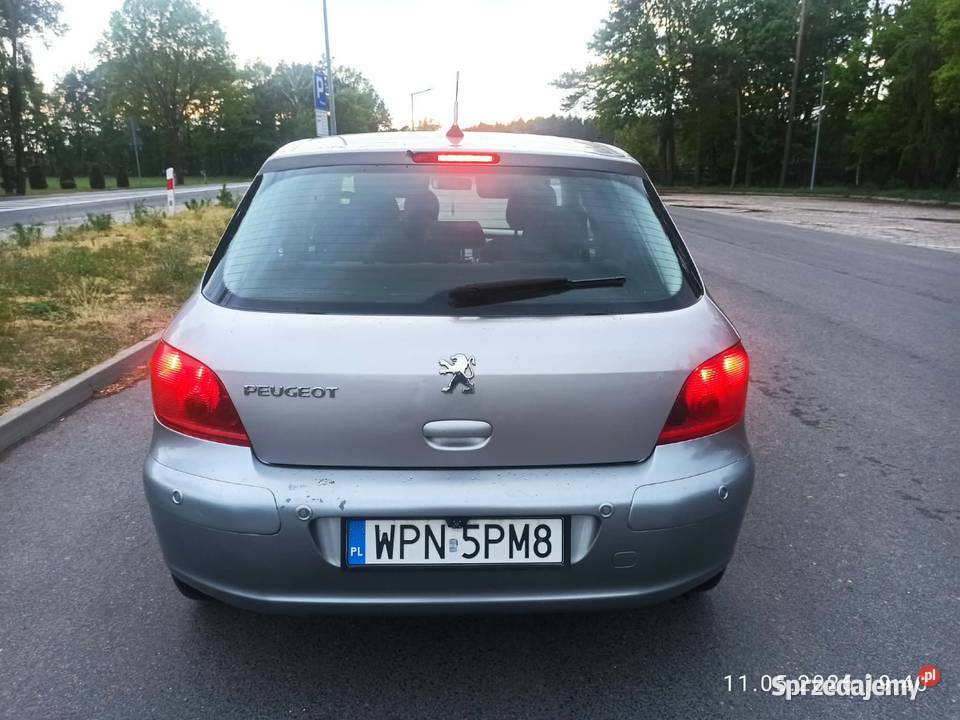 Peugeot 307 Rok produkcji 2003 Peugeot mazowieckie Sochaczew