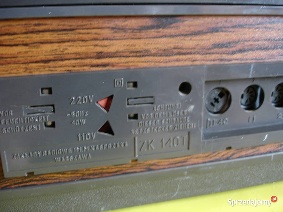 Magnetofon szpulowy UNITRA ZK140T DE LUXE Pozostałe Zielona Góra sprzedam