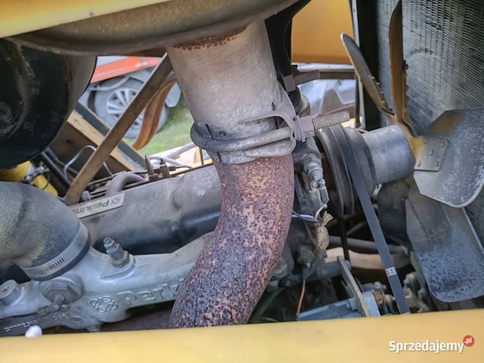 Koparko ładowarka car 428 Kabina Maszyny budowlane Michów