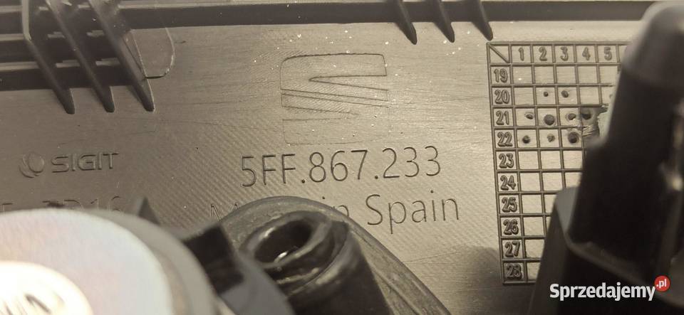 CUPRA FORMENTOR OSŁONA SŁUPKA LEWY PRZÓD sprzedam