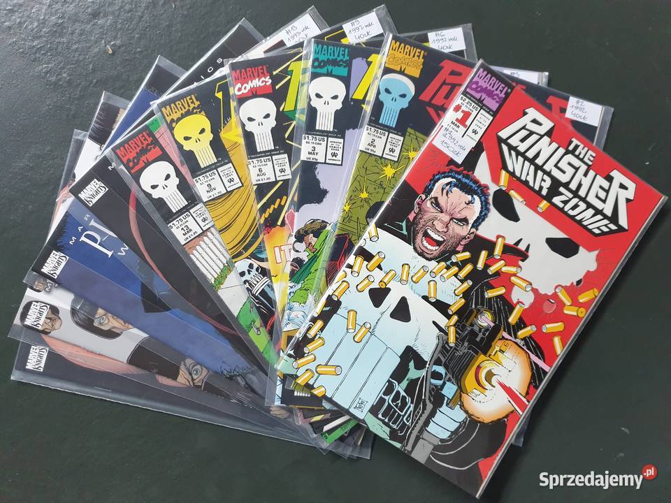 The Punisher War Zone zestaw 10 oryginalnych Gdynia