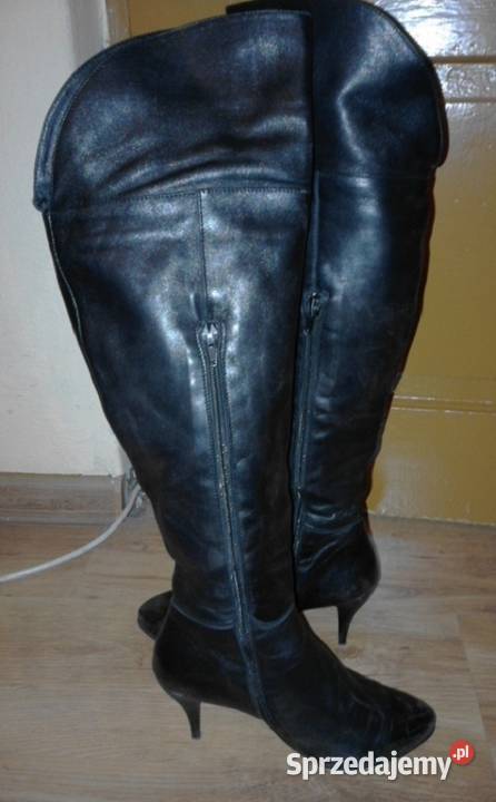 Conhpol Bis skórzane muszkieterki Sosnowiec