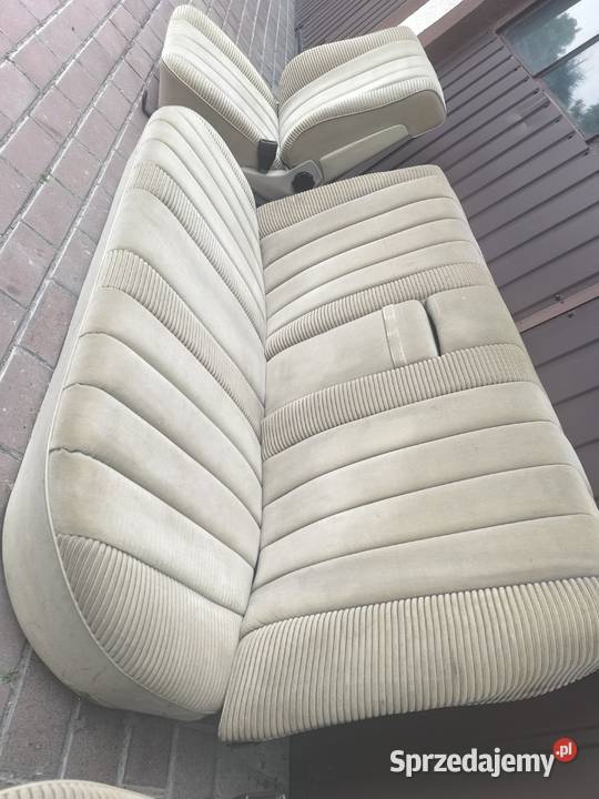 Fotele welurowe w116 komplet osobowe Liśnik Duży