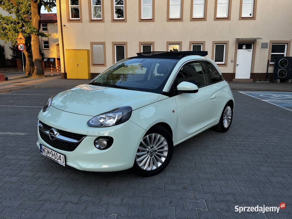 Opel Adam cabrio nieuszkodzony mazowieckie Żyrardów