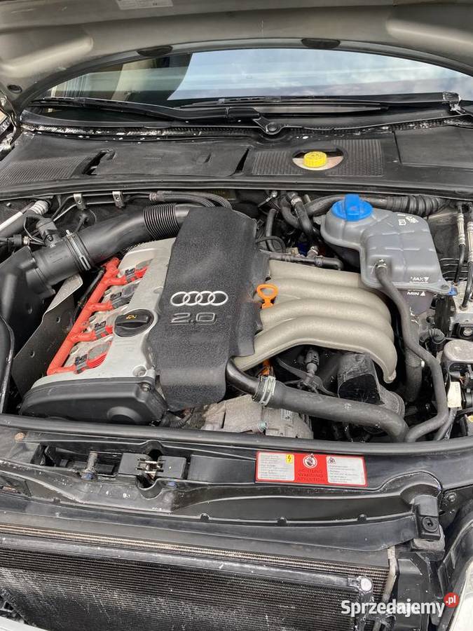 Audi A4 B6 srebrne 2002 przebieg 96000 automat automatyczna Lutcza