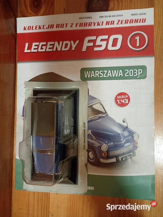 WARSZAWA 203P Pickup 143 deagostini Legendy FSO