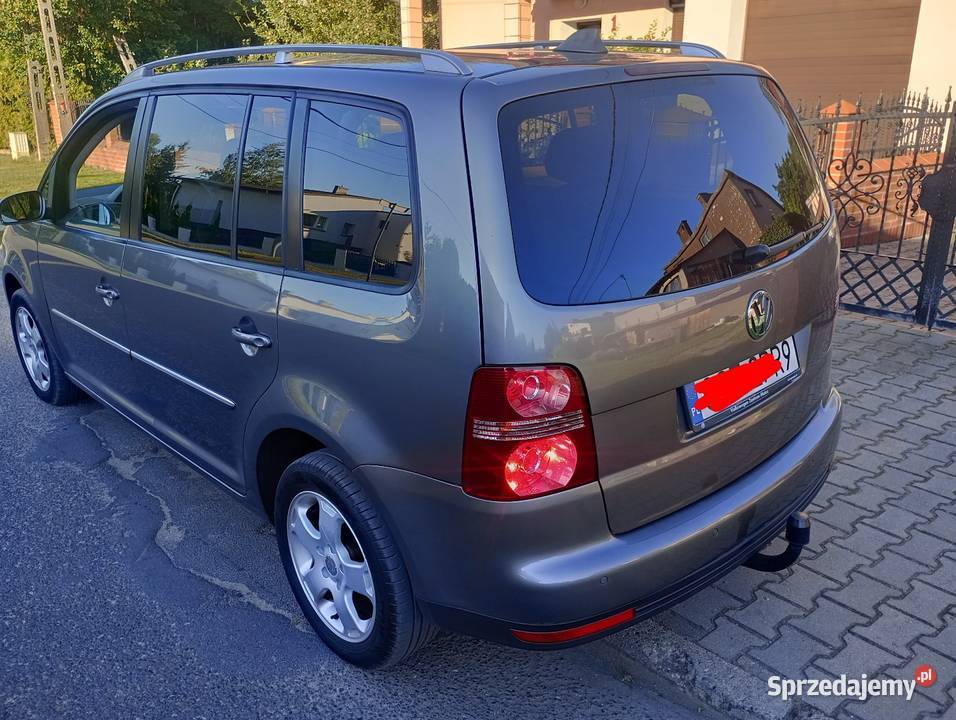 Śliczny VW Touran zamiana welurowa tapicerka opolskie Paczków