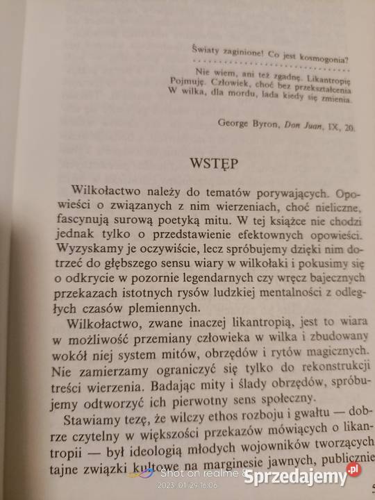 Wojownicy i wilkołaki książki Warszawa