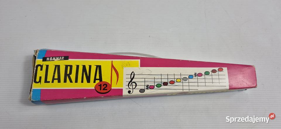 Kultowy Instrument VINTAGE Hohner Clarina 12 Biłgoraj