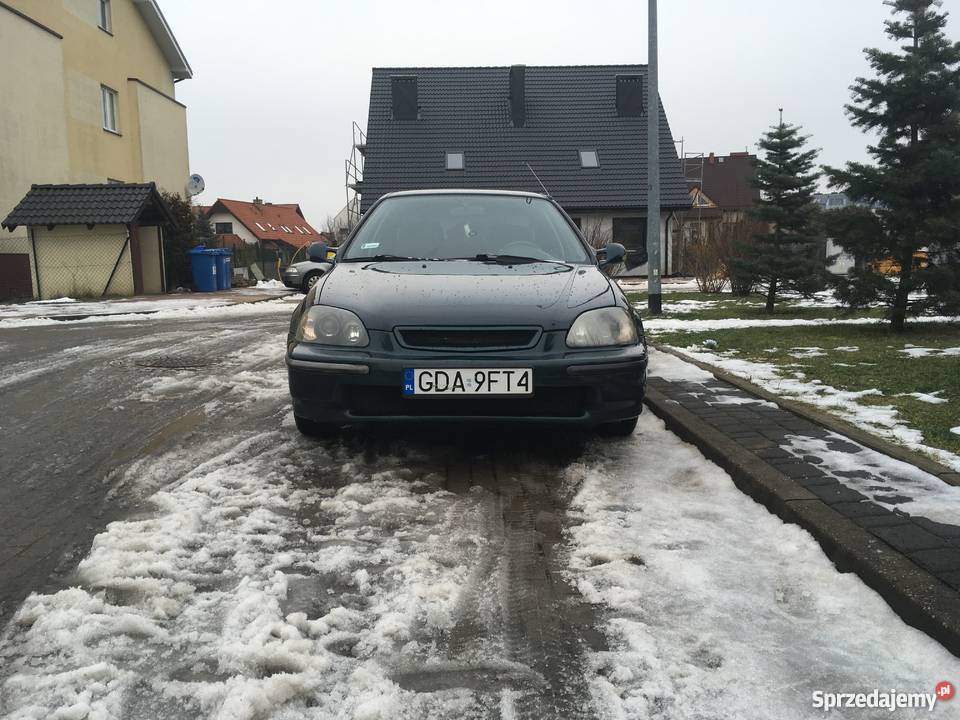 Honda Civic VI B18C4 przyciemniane szyby Pruszcz Gdański